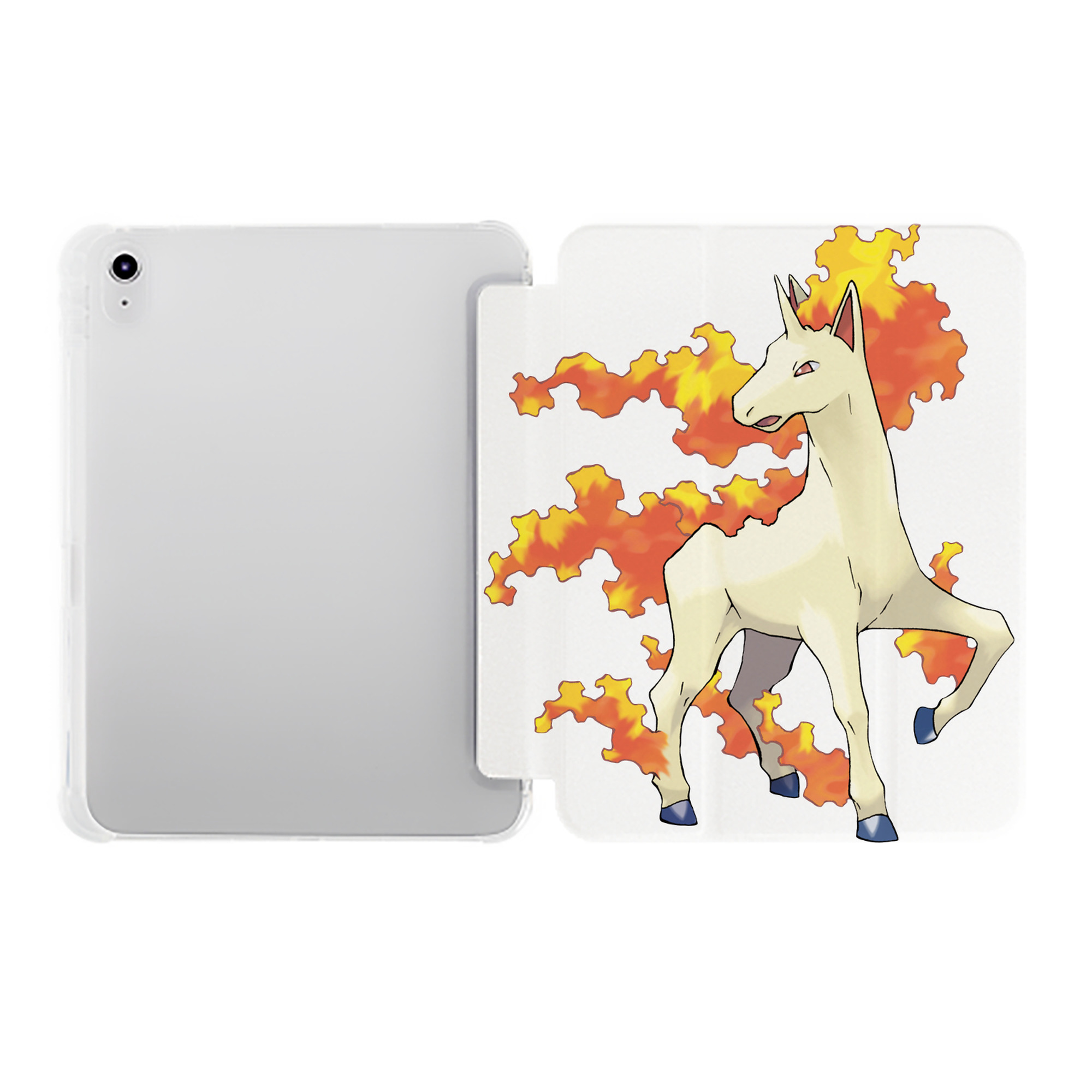 （画像用） ポケットモンスター Pokémon IPad ケース ペン収納付き 三つ折りスタンド PUレザー×シリコン 対応機種9.5/10.5/10.9インチ